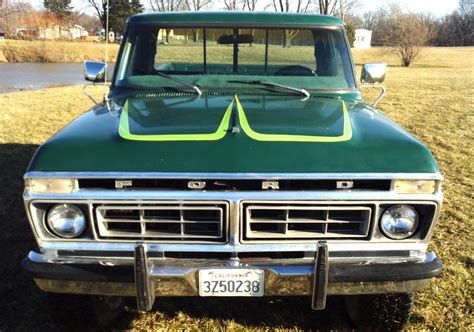 1976 Ford F100 Custom 59l 4wd Ford Daily Trucks