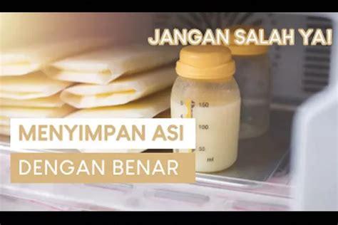 Ibu Ibu Wajib Tahu Tips Menyimpan Asi Dengan Benar Di Kulkas Untuk Ibu