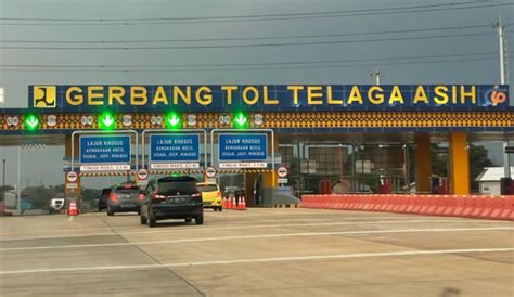 Gerbang Tol Telaga Asih Ada Di Cibitung Delameta Bilano