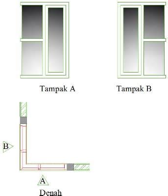 Detail Kusen Jendela Sudut 55 Koleksi Gambar