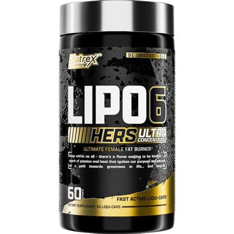 Nutrex Lipo 6 Hers Ultra Concentrate By Nutrex Lowest Prices At Muscle And Strength