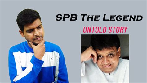 Spb The Legend Playback Singer Untold Story In Tamil Ajith Dev