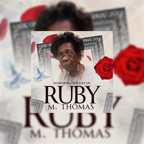 Remembering Ruby M Thomas | Obituaries