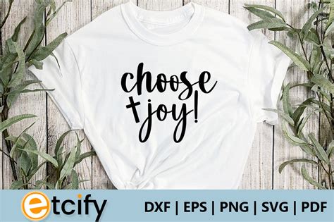 Choose Joy! Svg Graphic by etcify · Creative Fabrica