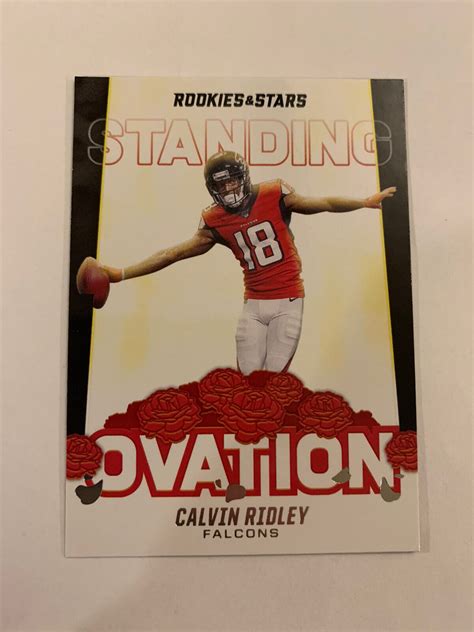 2021 Panini Rookies Stars Standing Ovation CALVIN RIDLEY SO 18