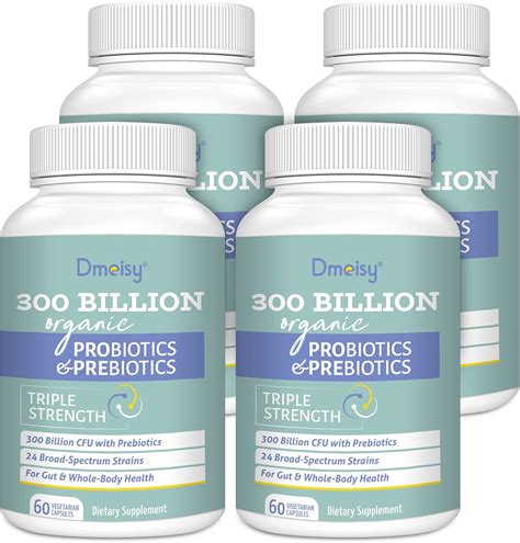 Probiotics For Women And Men 300 Billion Cfu 24 Strains Probiotics With 15 Organic