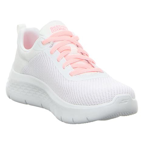 Skechers Damen Sneaker Skechers Go Walk Fle In Weiß Schuhfachmann