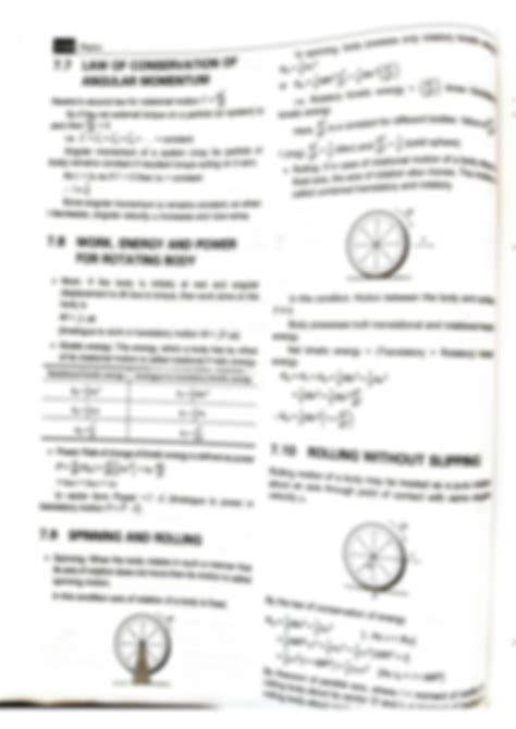 Solution Rotational Motion Notes Studypool