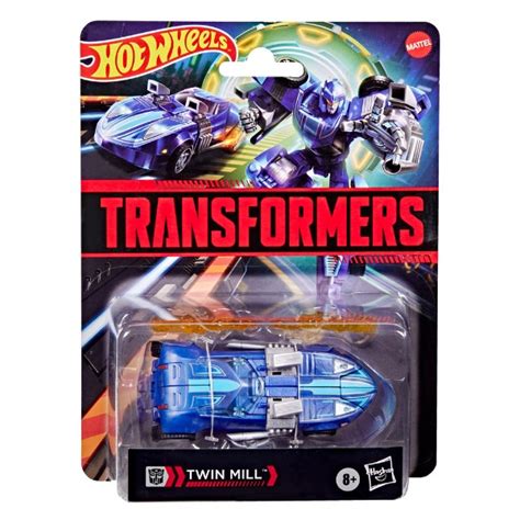 Transformers Collaborative Hot Wheels X Transformers Twin Mill Action Figure Toys Gadgets