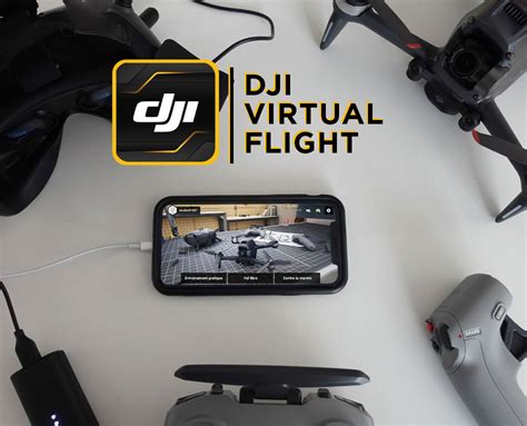 DJI Virtual Flight découverte et tuto studioSPORT