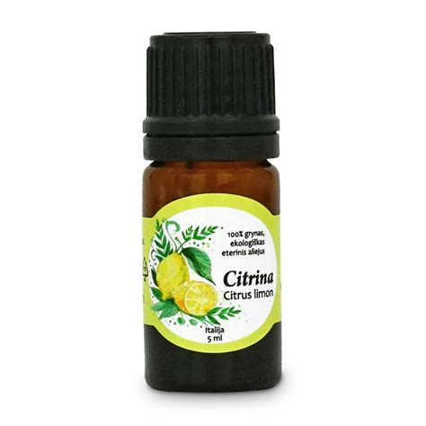 Citrinų eterinis aliejus aromáma