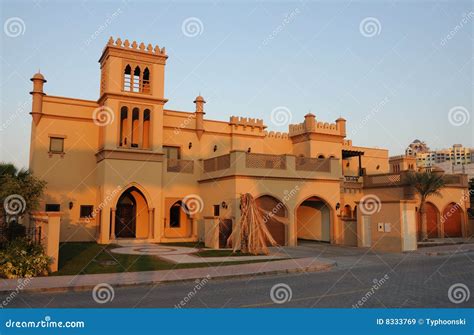 residential house  dubai stock image image  middle