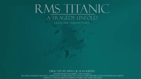 TITANIC RMS TITANIC A Tragedy Unfold A REAL TIME SINKING ANIMATION