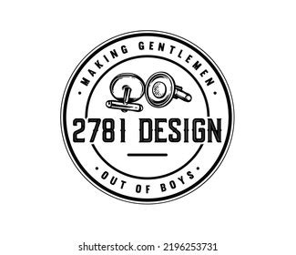 Cuff Links On Suit Illustration Hand Stock Vector (Royalty Free) 2196253731 | Shutterstock