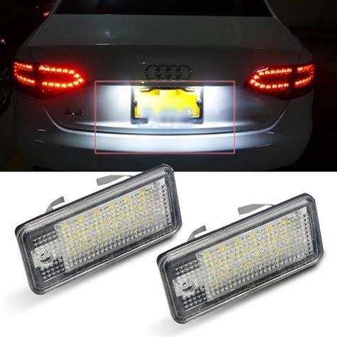 Taitian Pcs Led Number License Plate Light V K Lm Led