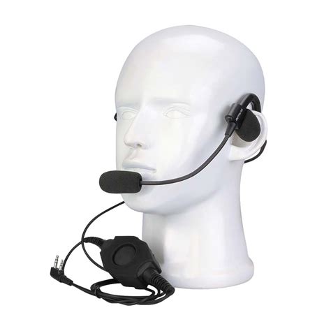 2 Pin Behind The Head Earpiece Tactical Headset