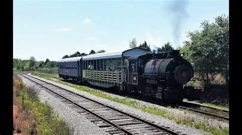 5 The Jeddo Coal Steam Locomotive 85 At Winnsboro Sc On The Rockton