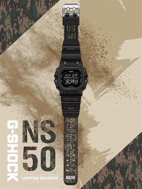 G-Shock NS50 Limited Edition GX-56BB for Singapore SAF Day