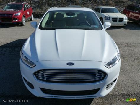 2013 Oxford White Ford Fusion SE 1 6 EcoBoost 76072033 Photo 6