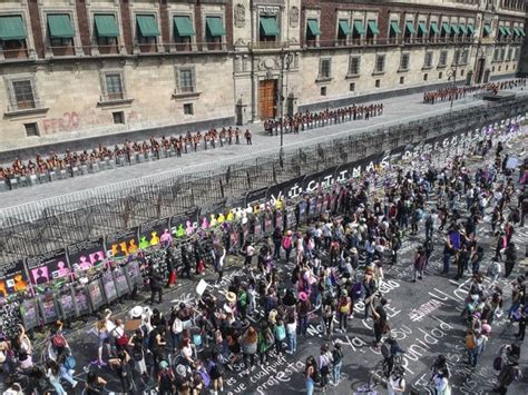 México Más De 80 Heridos En La Marcha Del 8m En Ciudad De México Con Disturbios Frente Al