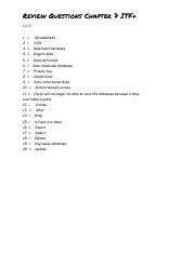 Chapter 7 Quiz Comptia Pdf Review Questions Chapter 7 ITF 11 21 1 A