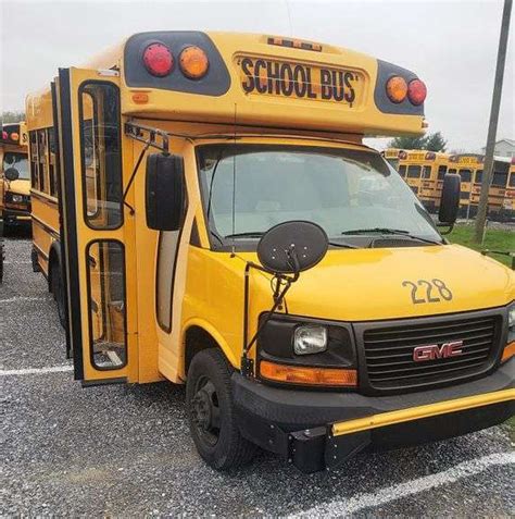 2008 GMC SAVANA 3500 COLLINS SMALL SCHOOL BUS #228 - Mathies & Sons ...