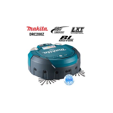 DRC200Z Makita ROBOT Aspirador 18V LXT Motor BL