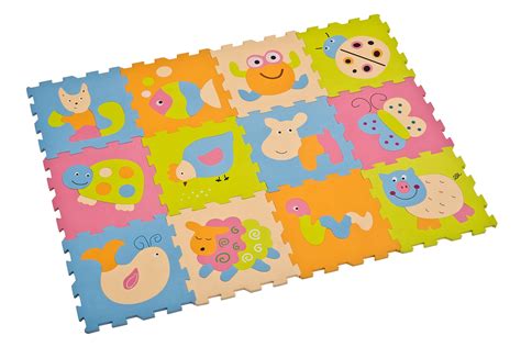 Tapis De Jeu LUDI Dalles En Mousse Baby 1011 Pas Cher UBALDI