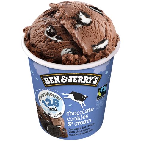 Ben & Jerry's Moo-Phoria Chocolate Cookies&Cream 8x 465ml