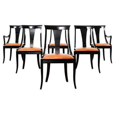 A Set Of Four Gondola Dining Chairs By Pietro Costantini Italy 1980s