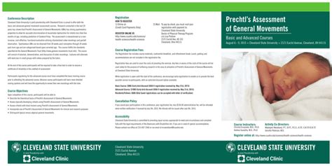 Prechtl’s Assessment of General Movements Registration