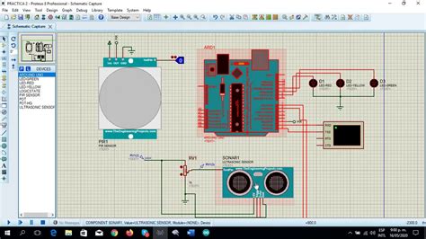 Practica 2 Sensor Pir Y Ultrasonico Arduino Y Proteus Youtube 62E