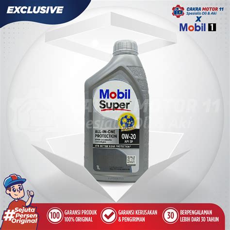 Jual MOBIL SUPER ALL IN ONE PROTECTION 0W20 SP 1LT Mobil Original Untuk