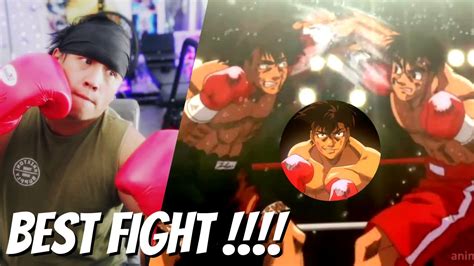 Ippo Vs Takeshi Sendo 1 Part 2 Amateur Kickboxer Reacts To Hajime