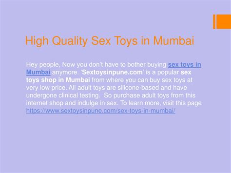 PPT Exclusive Collection Of Sex Toys In Mumbai PowerPoint