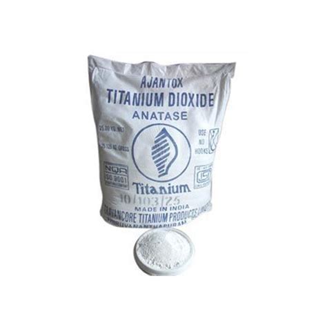 White Powder Titanium Dioxide Anatase 25 Kg At Rs 180 Kilogram In New