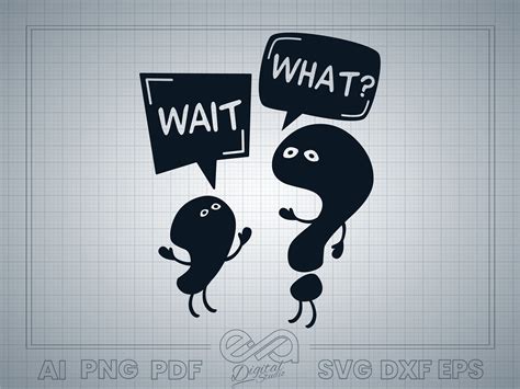 Funny Grammar Svg Comma Svg Question Mark Svg Etsy