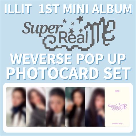 Illit Album Super Real Me Weverse Pop Up Store Event Luckydraw