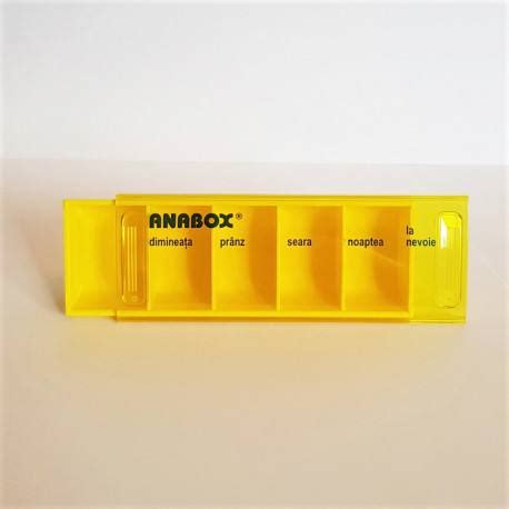 Organizator De Medicamente Pe Ore De La Anabox