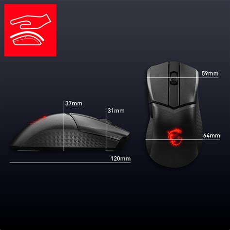 Msi Clutch Gm Lightweight Wireless Gaming Mouse Msi Us Official Store