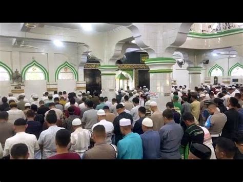 Live Report Pelaksanaan Shalat Jumat Di Masjid Kampung Arab Kota