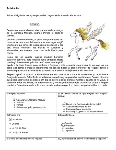 Lee El Siguiente Texto Y Responde Las Preguntas En Tu Cuaderno The