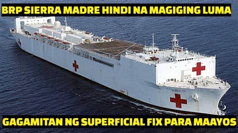 GOOD NEWS SINIMULAN NA ANG SUPERFICIAL REPAIR SA BRL SIERRA MADRE