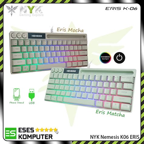 Jual Keyboard Nyk Nemesis Eris K K K Rgb Keyboard Gaming