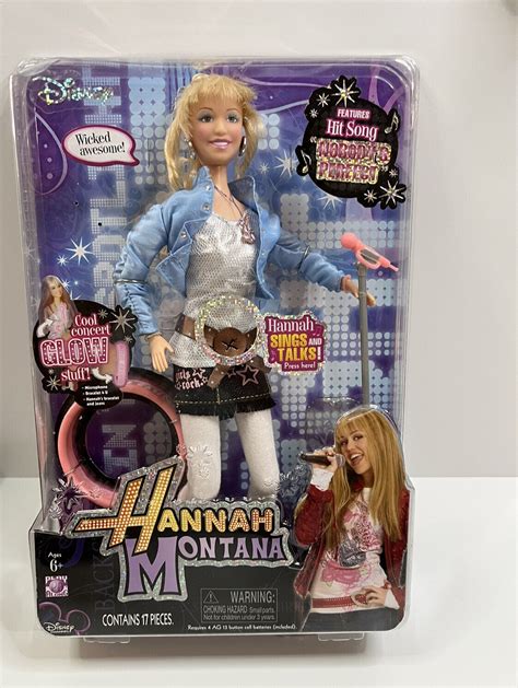 Disney Hannah Montana Doll In Concert Collection Singing Nobody S