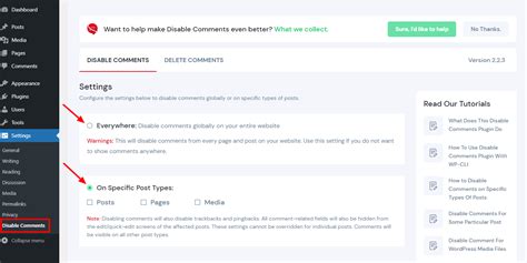 How To Disable Comments In WordPress LTHEME