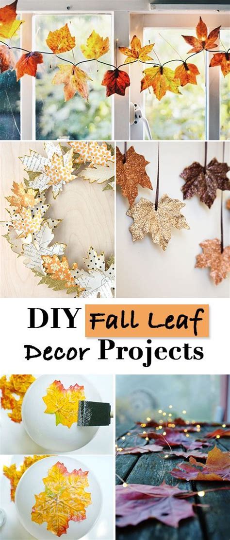 DIY Fall Crafts Fall Leaves Decor The Budget Decorator Fall Leaf