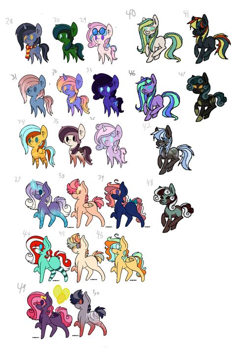 Free Adopt Mlp Pony 100 Palettes Challenge Part2 By Misty Periwinkle