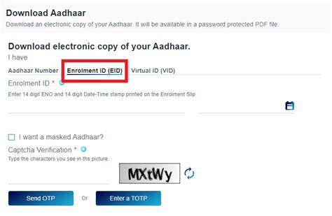 How To Access Your E Aadhaar Card With A Password