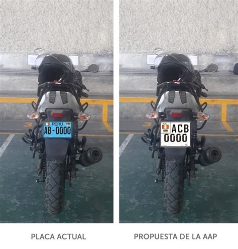 Aap Propone Placas De Motos Más Grandes Para Mejorar Fiscalización Y